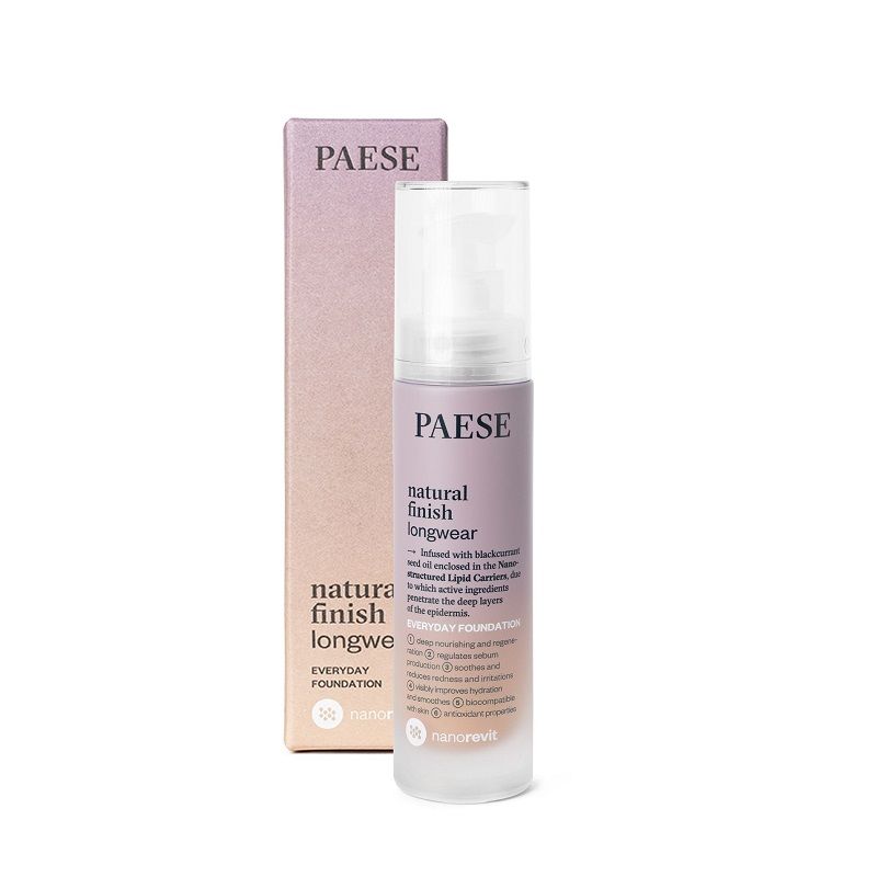 Natural Finish Longwear Foundation - No 06 Honey
