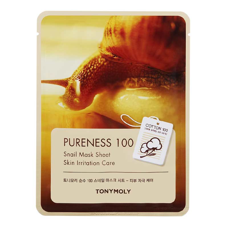 Korean Pureness 100 Face Sheet Mask - Snail