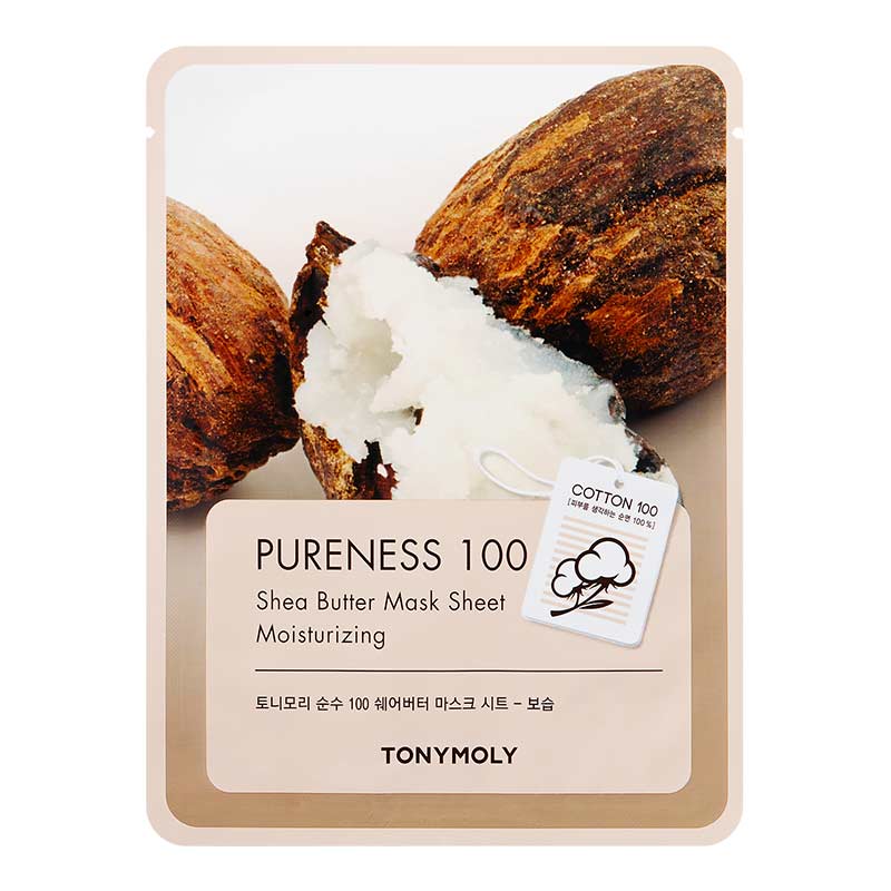 Korean Pureness 100 Face Sheet Mask - Shea Butter