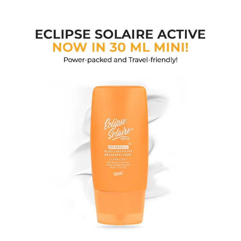 Active Sunscreen SPF 50 PA+++ for All Skin Types No White Cast - 30ml