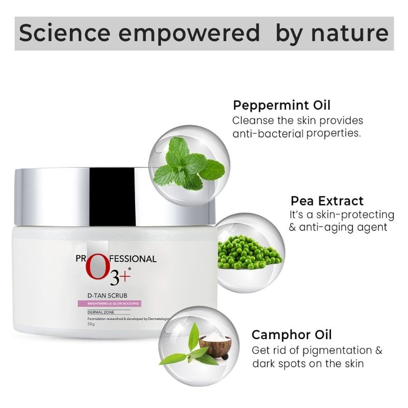 D-Tan Scrub For Brightening & Glow Boosting