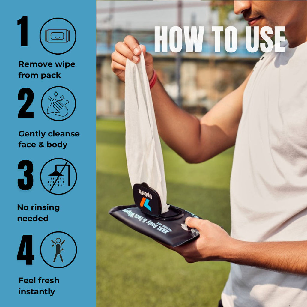 XXXL Body & Face Wipes