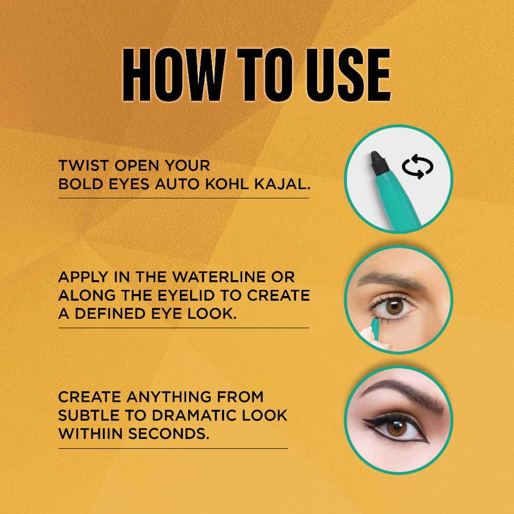 Bold Eyes Auto Kohl Kajal