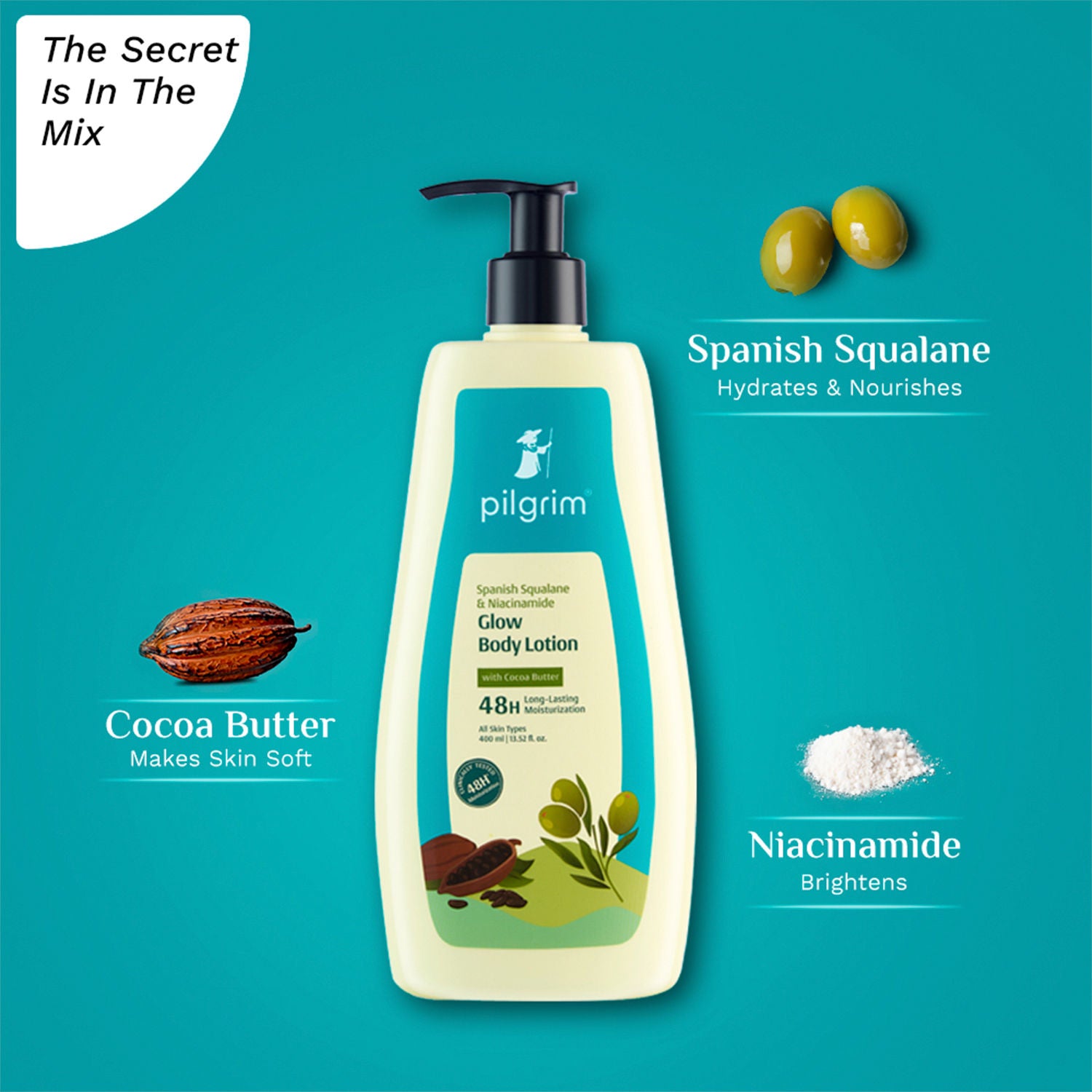 Spanish Squalane & Niacinamide Glow Body Lotion