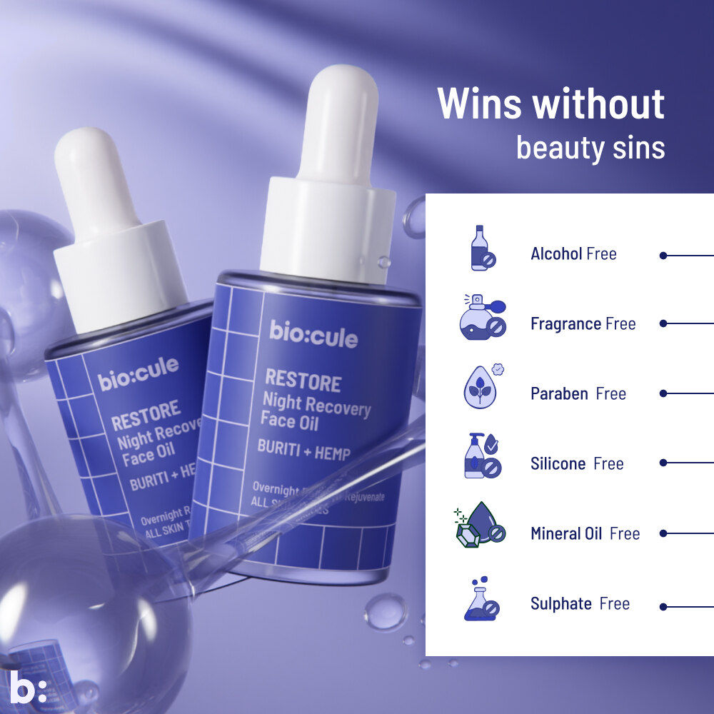 RESTORE Night Recovery Face Oil