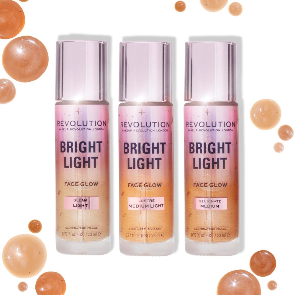 Bright Light Face Glow Gleam Light