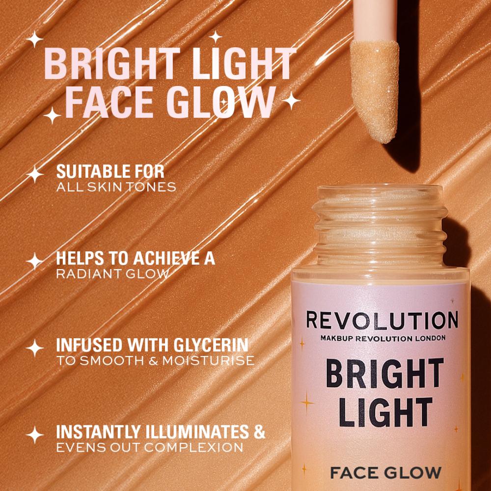 Bright Light Face Glow Gleam Light
