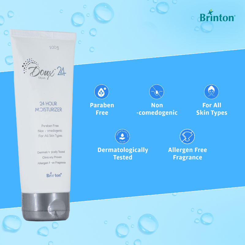 Doux 24 Hour Moisturizer Cream Face, Moisturizer