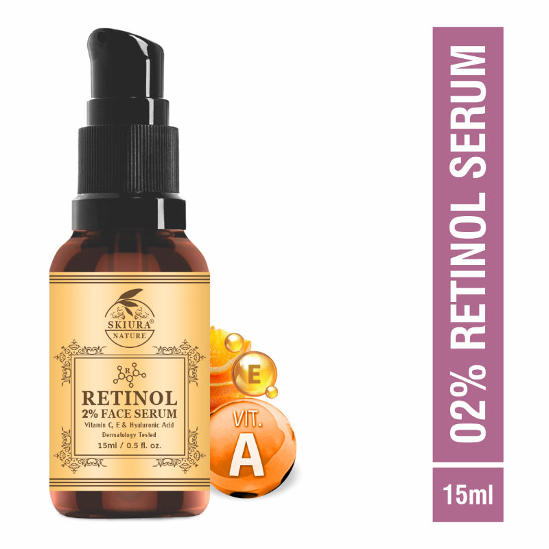 Retinol 2 % With Vitamin E & Hyaluronic Face Serum