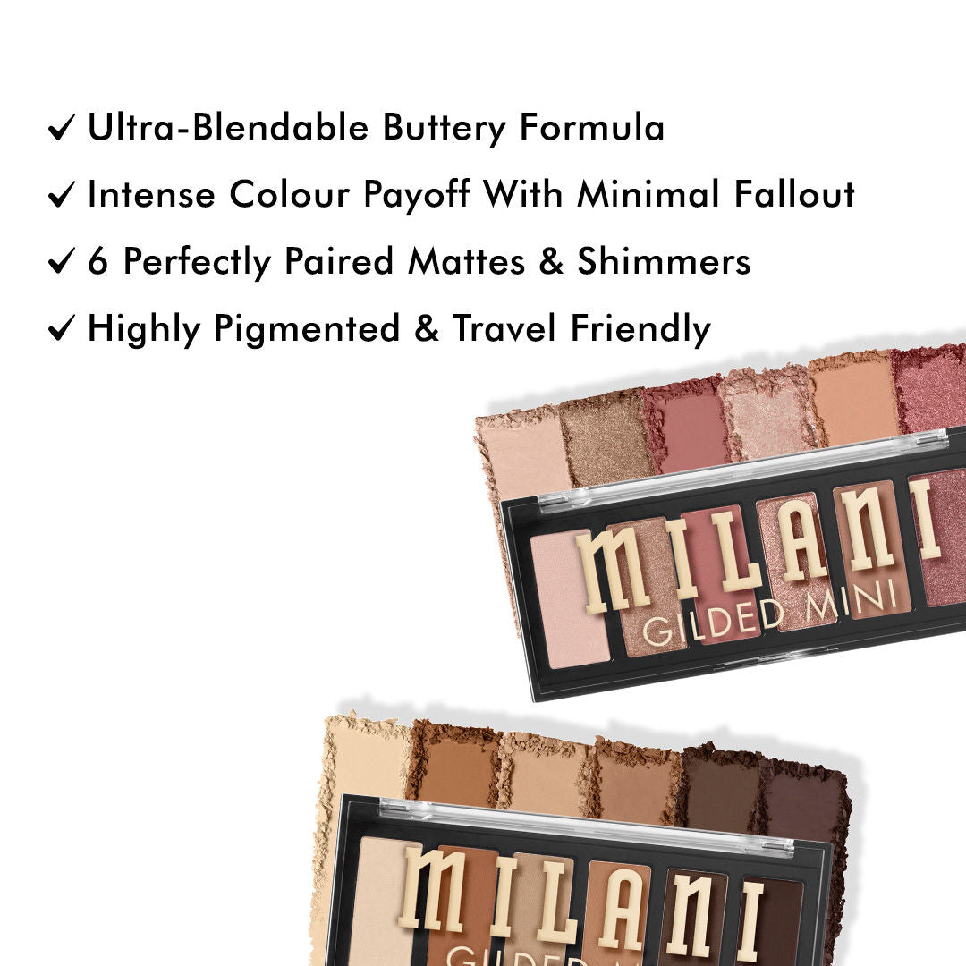 Gilded Mini Eyeshadow Quads