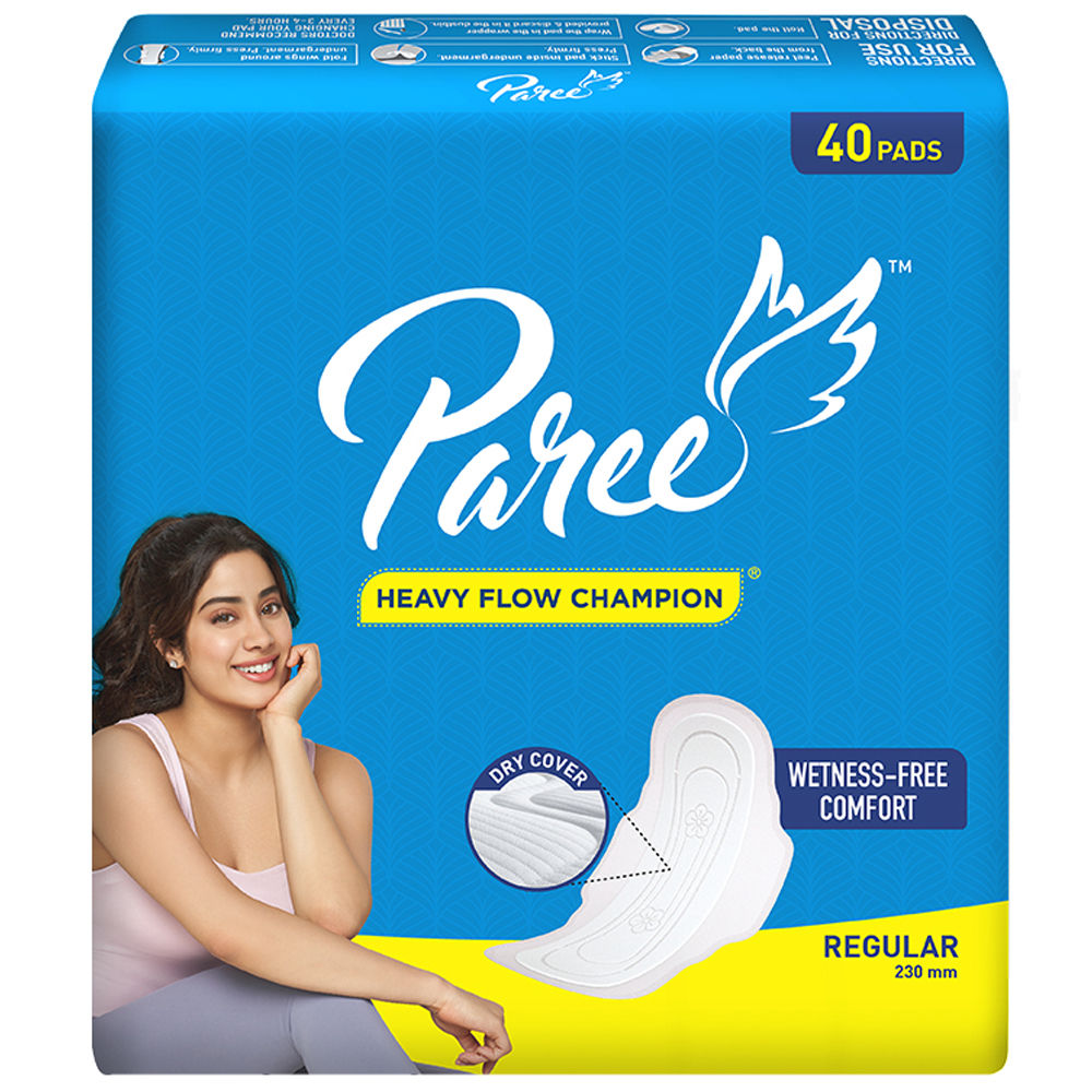 Dry Feel Sanitary Pads For Women With Leakage Protection And Quick Absorbption