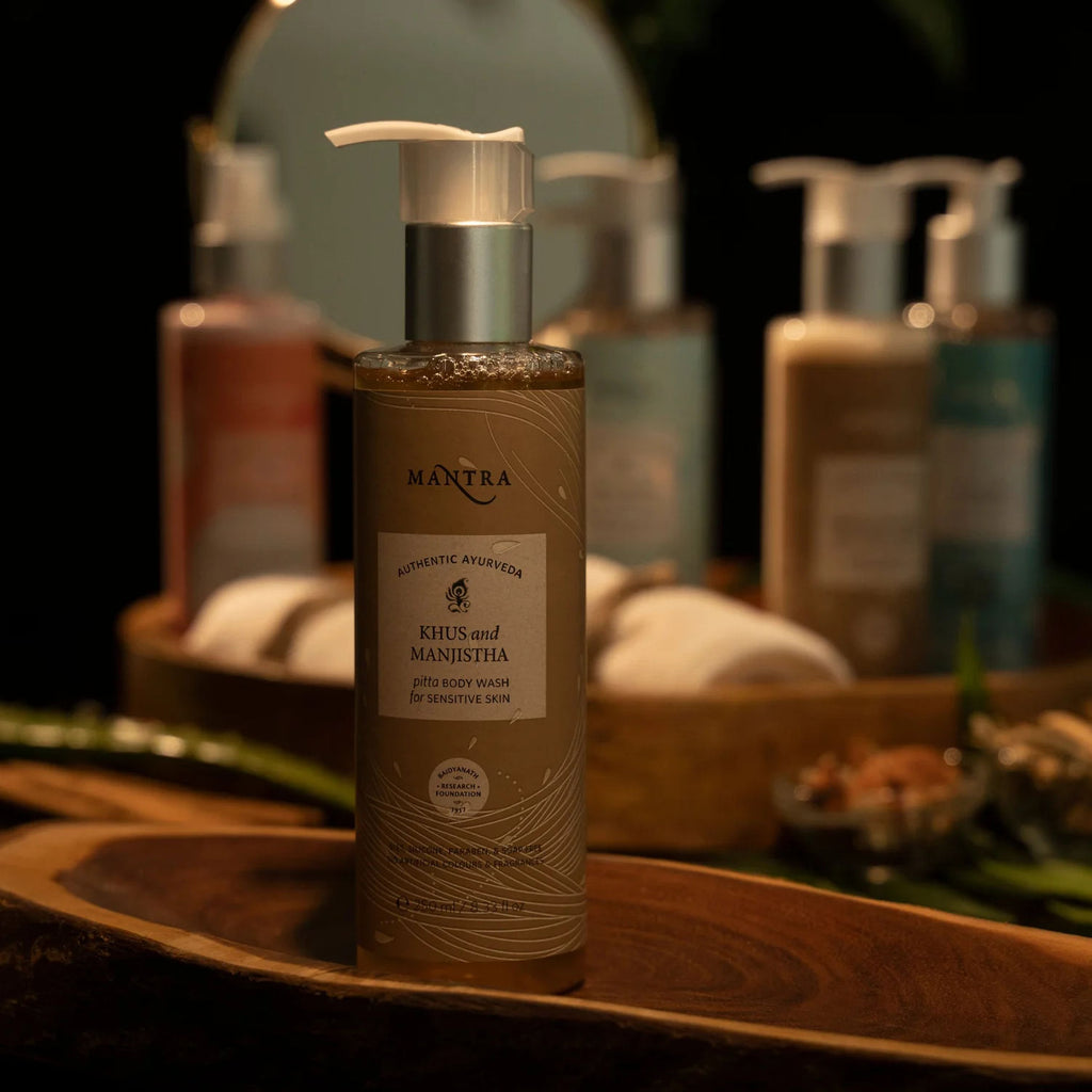 Khus & Manjistha Pitta Body Wash For Sensitive Skin