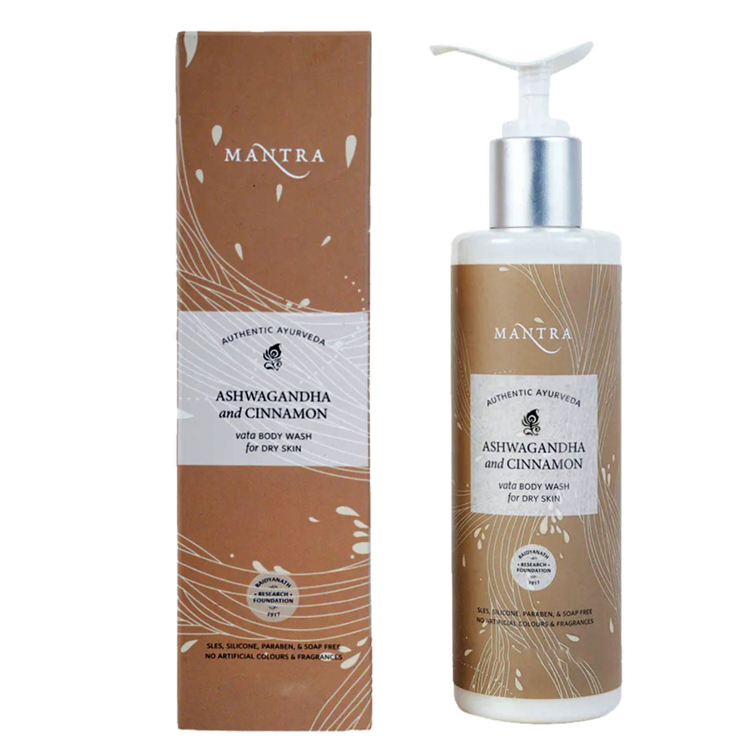 Ashwagandha & Cinnamon Vata Body Wash For Dry Skin