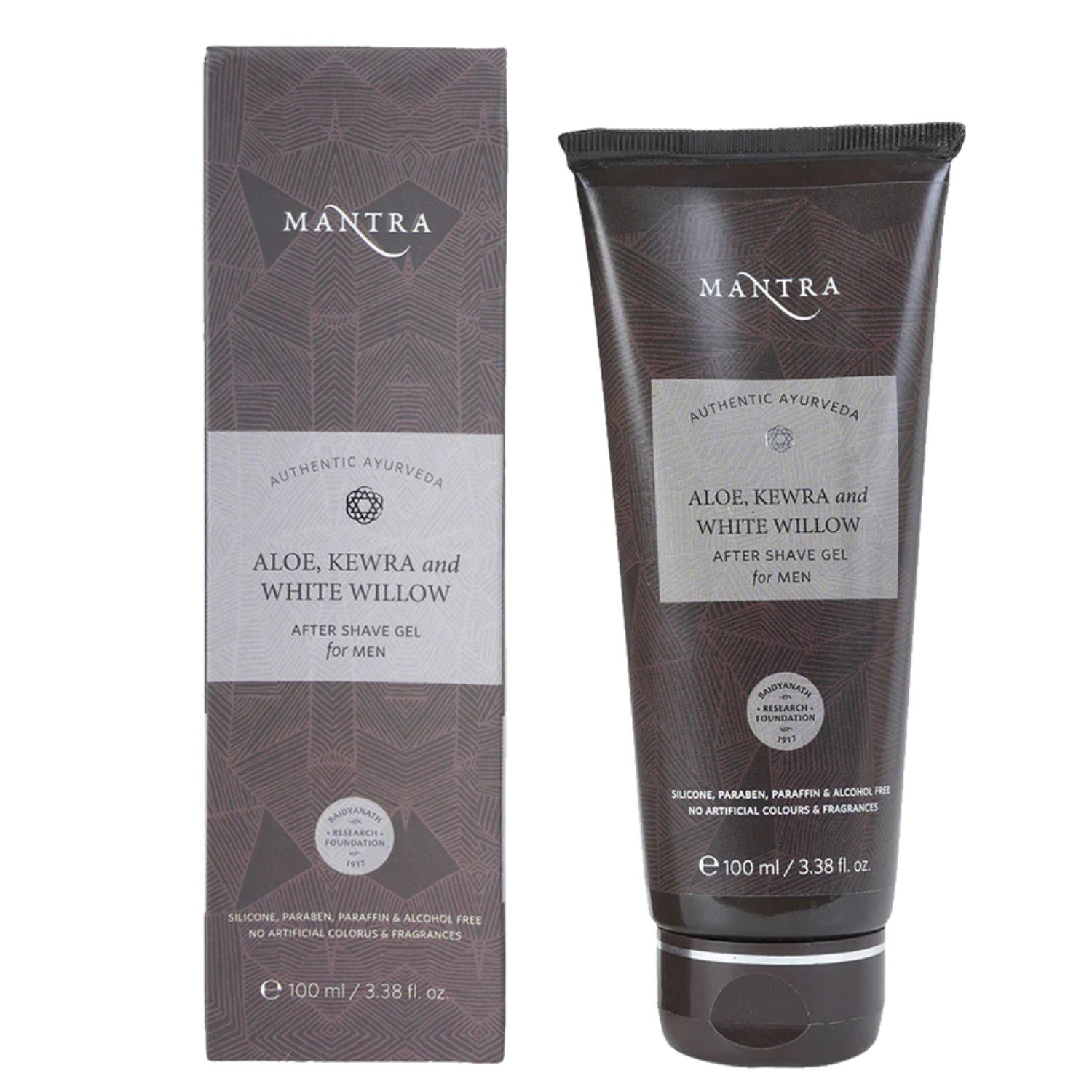 Aloe, Kewra & White Willow After Shave Gel For Men