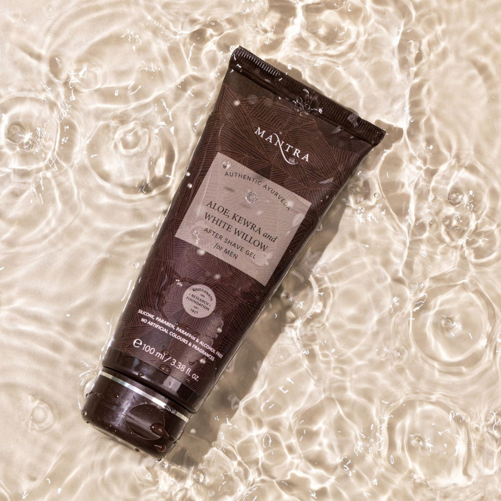 Aloe, Kewra & White Willow After Shave Gel For Men