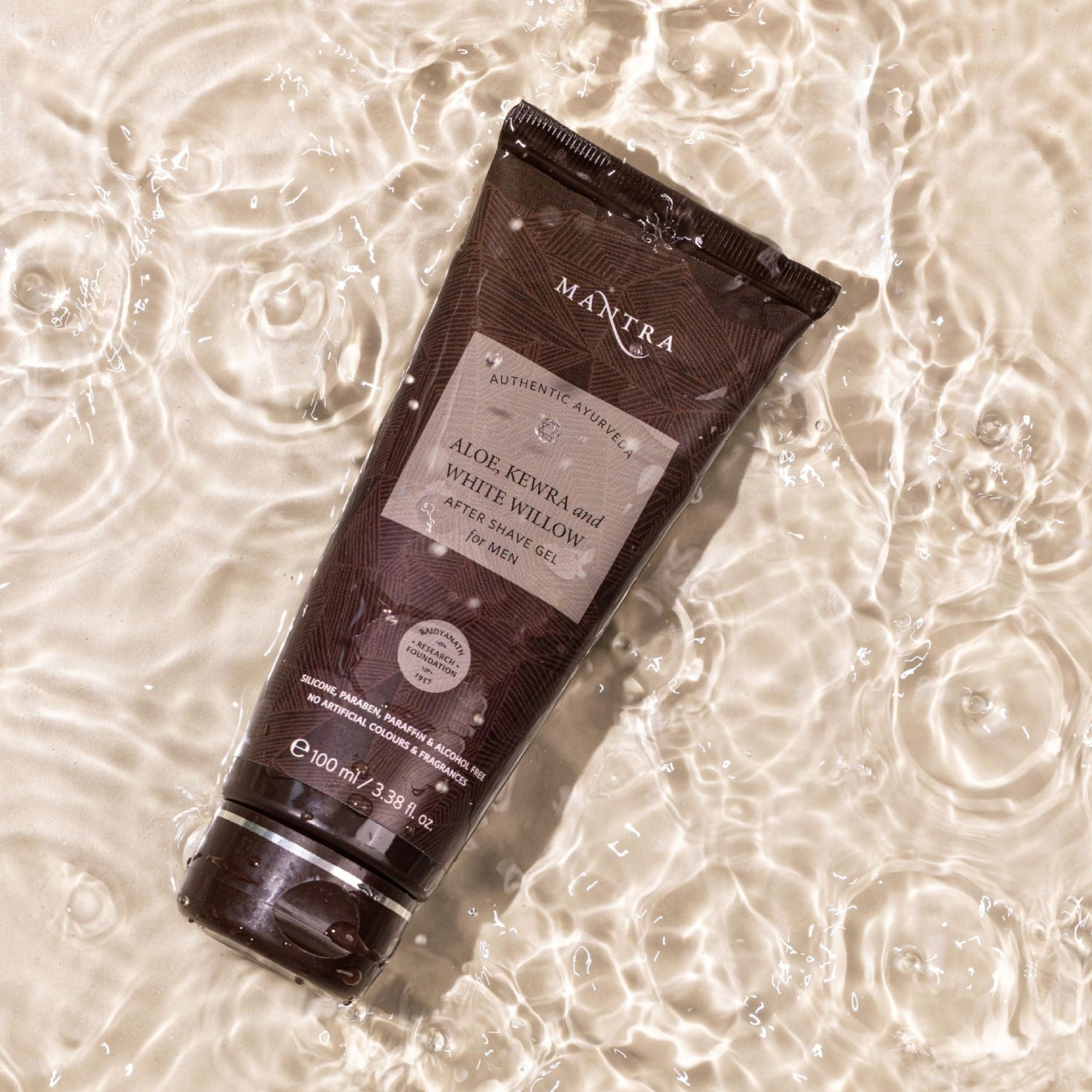 Aloe, Kewra & White Willow After Shave Gel For Men