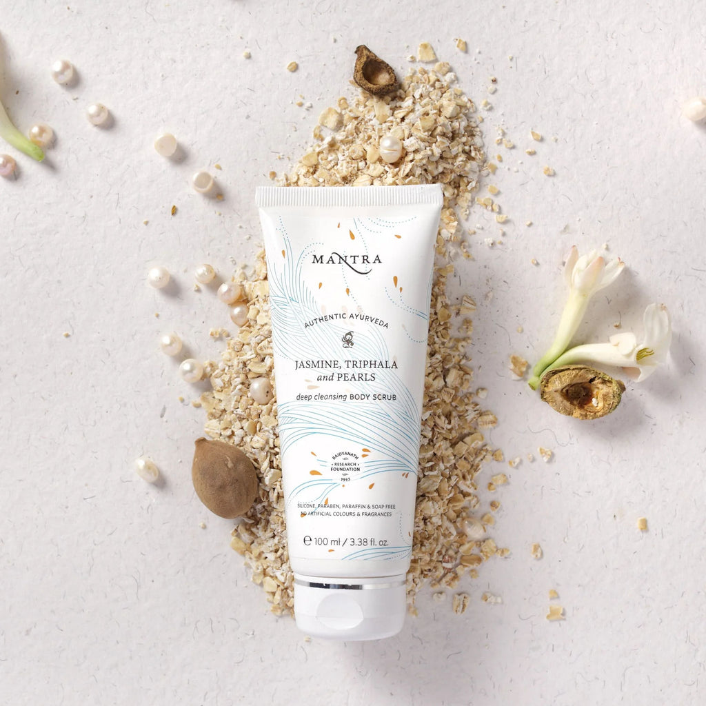 Jasmine, Triphala And Pearls Deep Cleansing Body Scrub