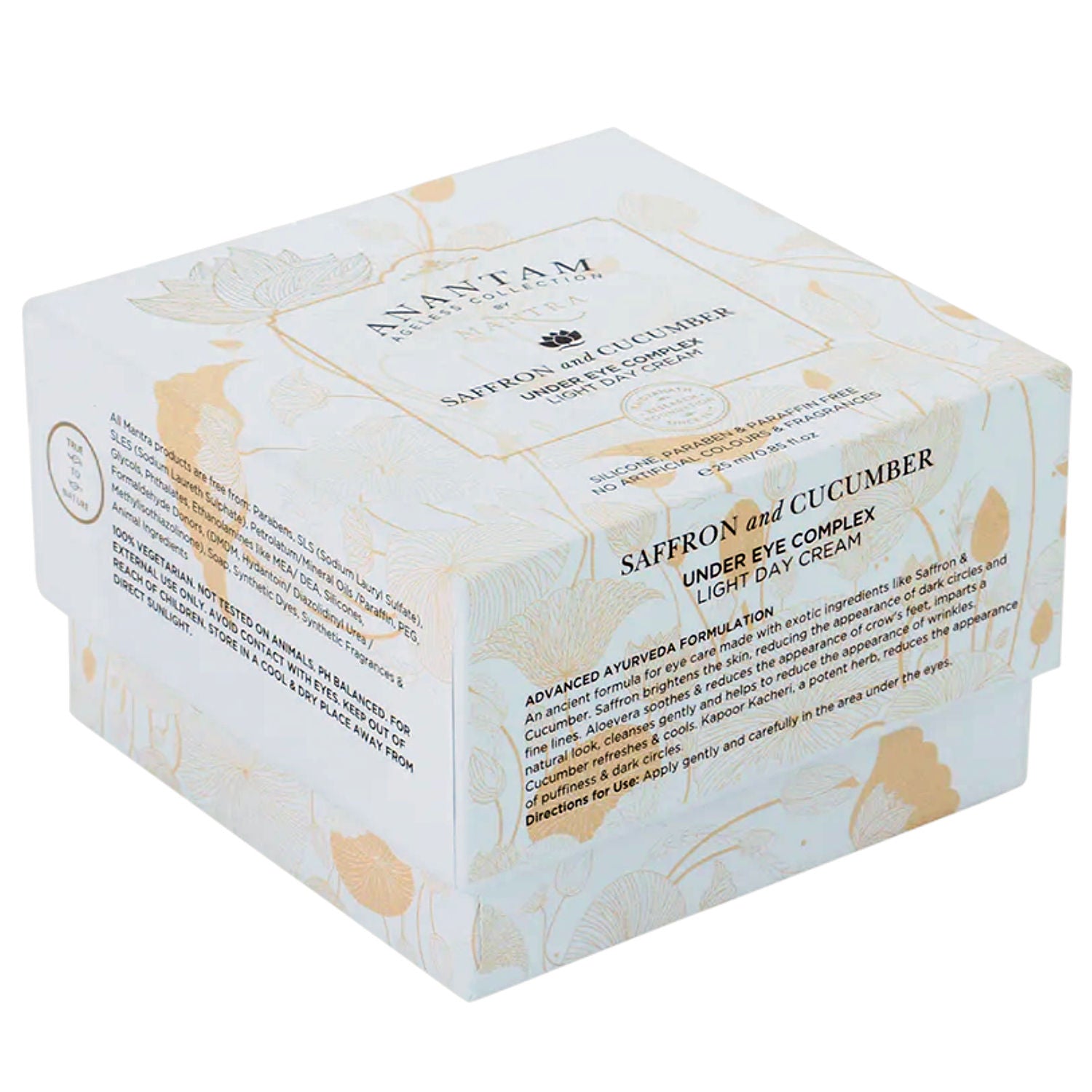 Anantam Saffron & Cucumber Under Eye Complex Light Day Cream