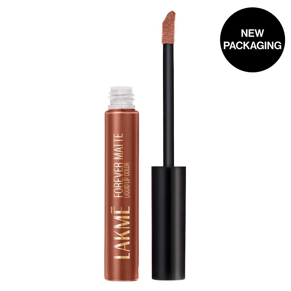 Forever Matte Liquid Lip Color, 16Hr Lipstick, Lightweight & Transferproof - Color Nude perk
