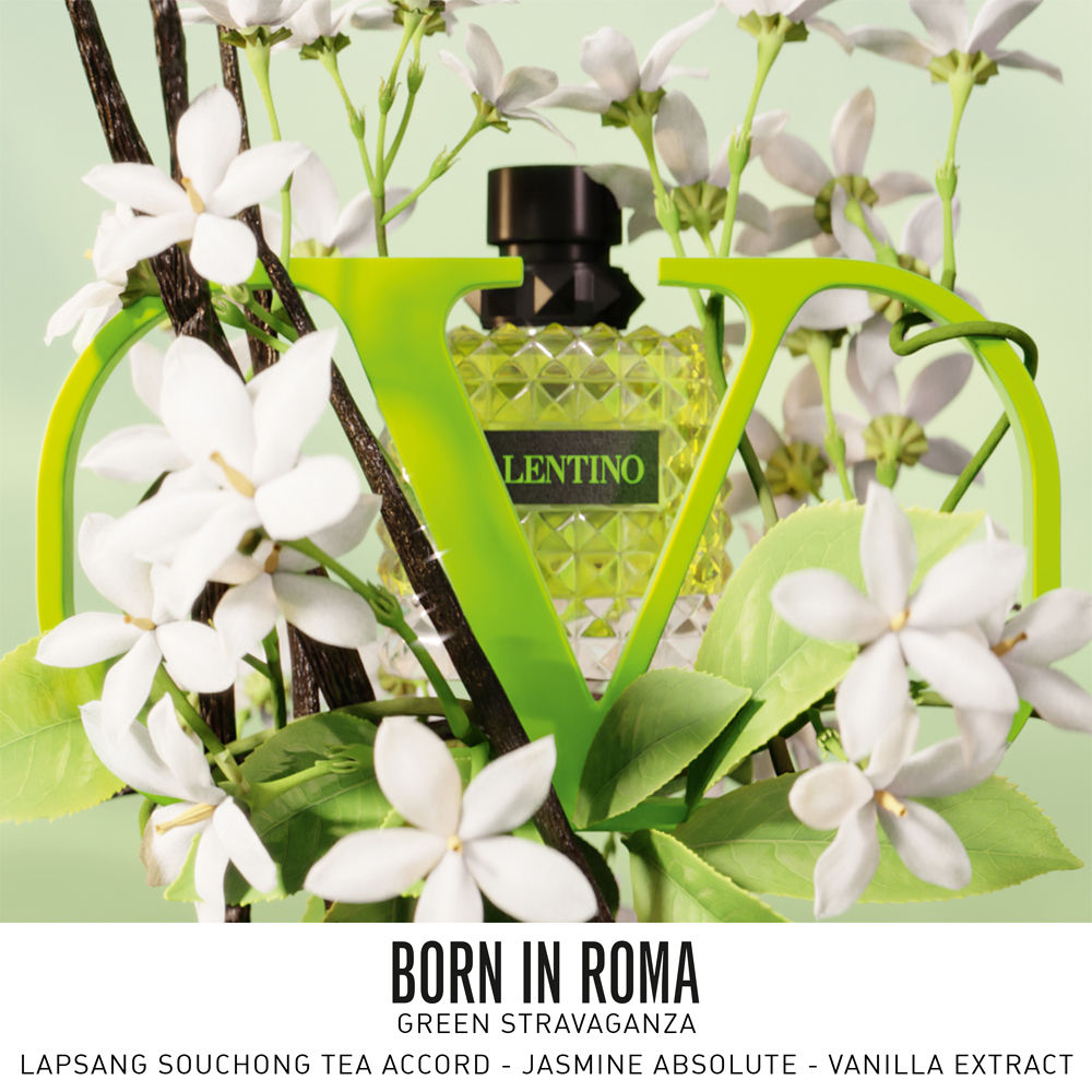 Born In Roma Green Stravaganza Donna