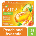 Peach & Avocado Gel Bar for Moisturized Skin, Skin Friendly PH, Soft & Happy Skin