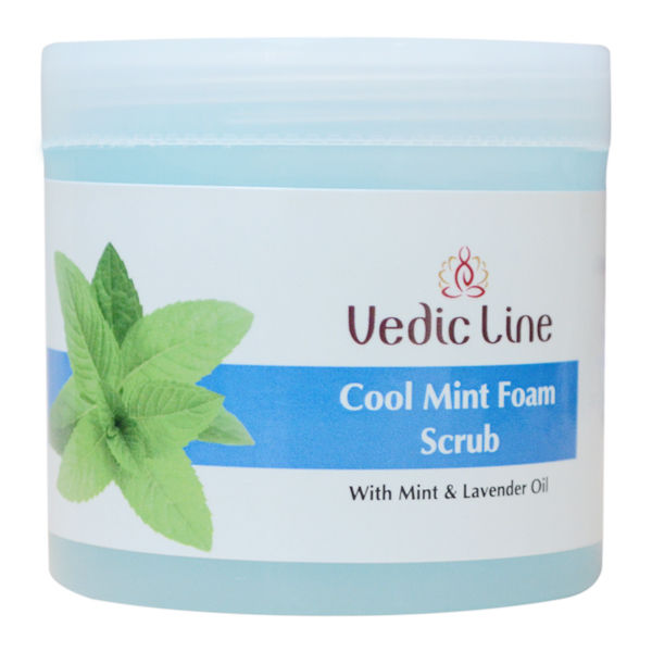 Cool Mint Foam Scrub With Mint & Lavender Oil