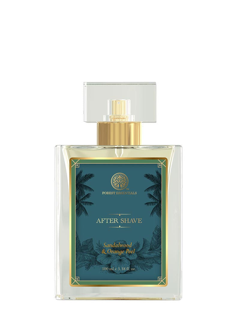 Aftershave Spray with Sandalwood & Orange Peel - With Aloe Vera For Him