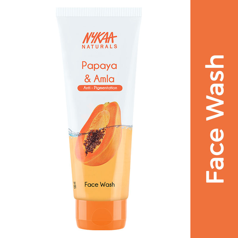 Nykaa Anti-Acne Face Wash With Salicylic Acid, Tea Tree & Neem - For Oily & Acne Prone Skin - Papaya Amla