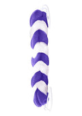 Shower Sponge 9 Knots Rope - Purple & White