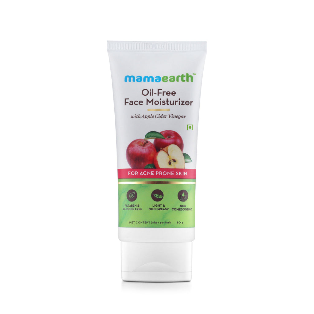 Oil Free Face Moisturizer With Apple Cider Vinegar For Acne Prone Skin