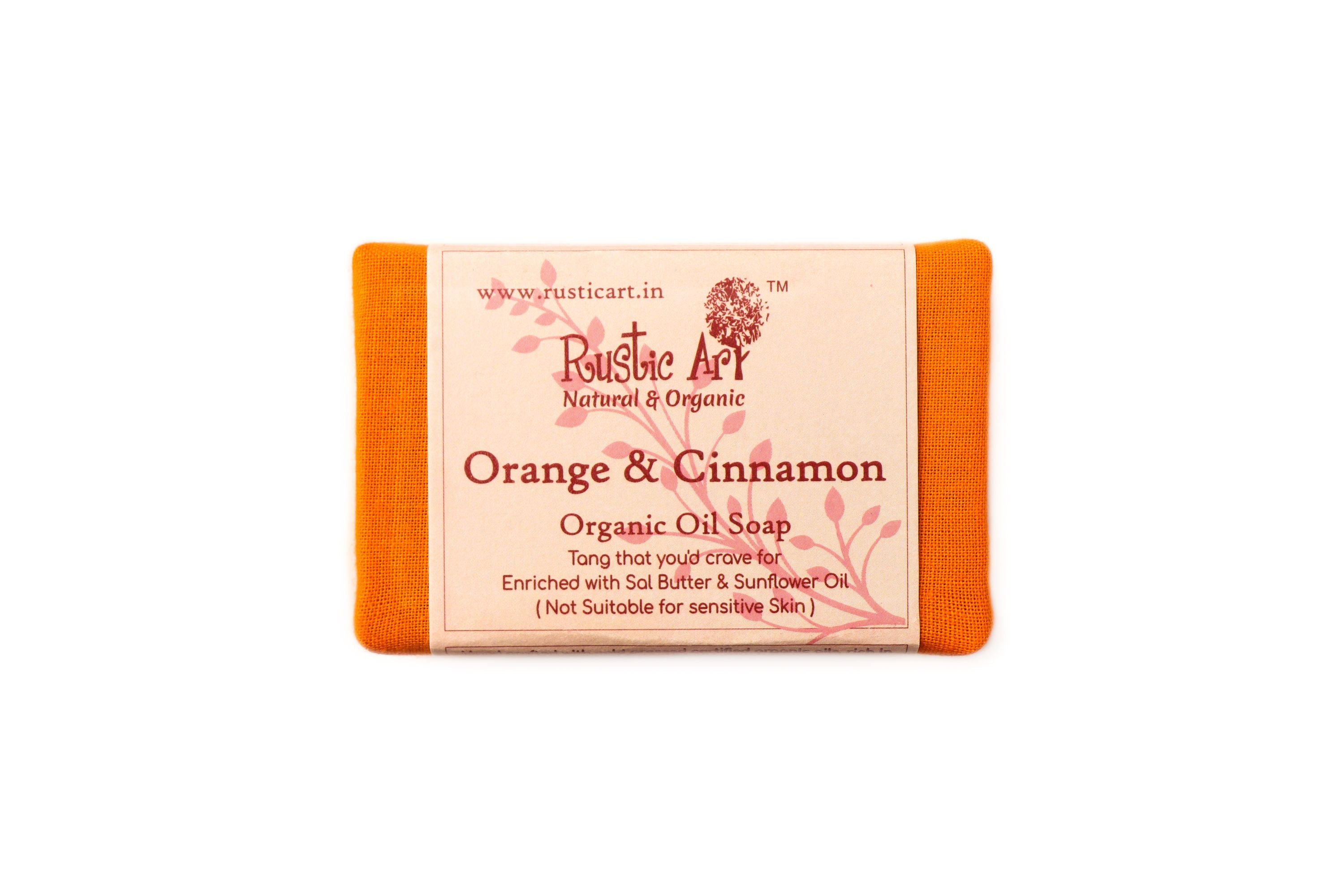 Organic Orange & Cinnamon Soap