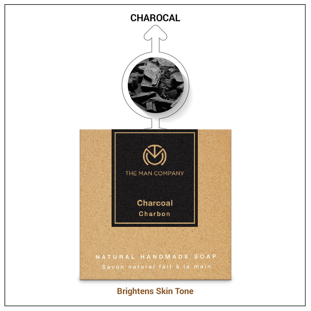 Charcoal Soap Bar - Black