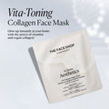 Korean Hydro Gel Sheet Mask - Vitamins, Vegan Collagen, Glutathione & Hyaluronic Acids