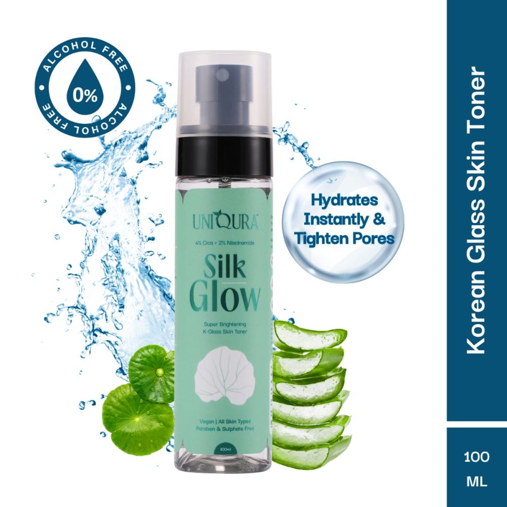 Korean Glass Skin Face Toner for Glowing Skin with 2% Niacinamide & Rice Water Toner & Mist