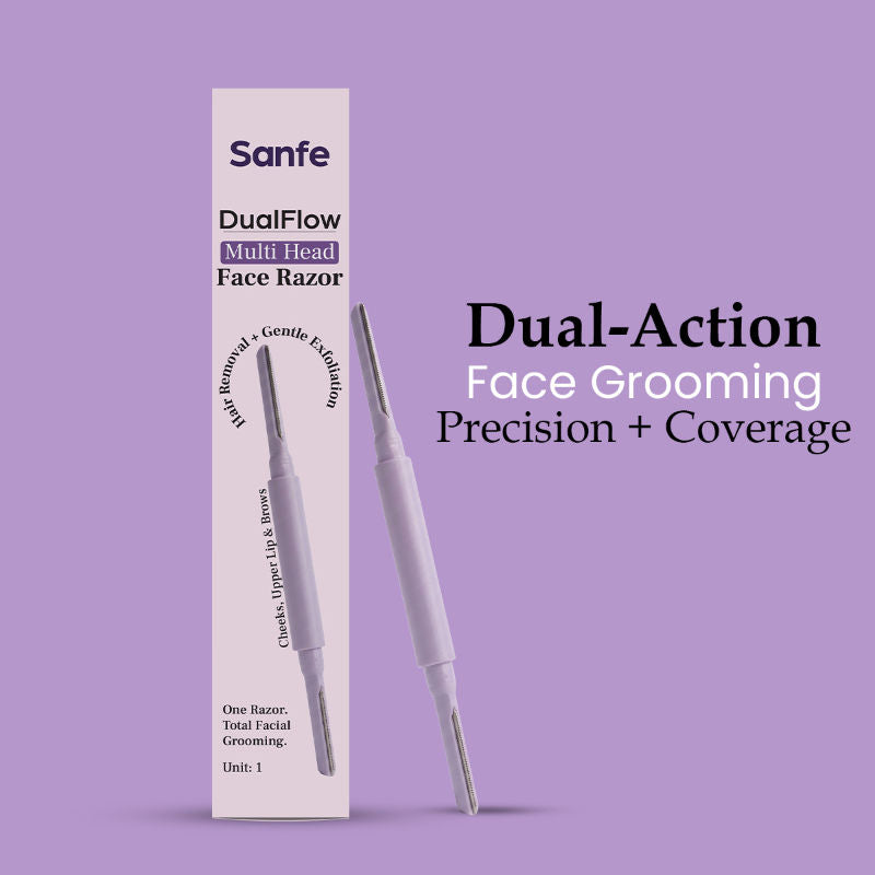 Face Razor For Women Dual Flow Multi Head