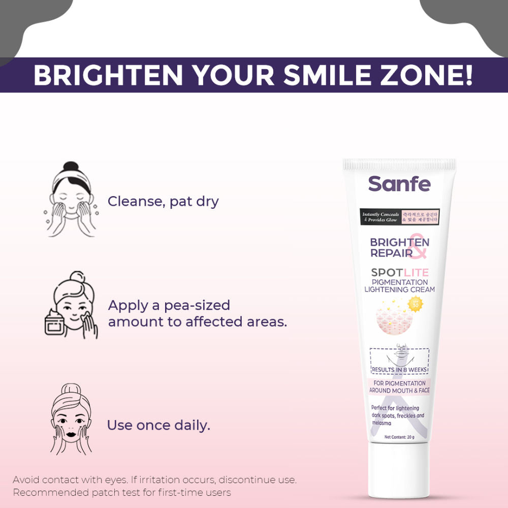 Pigmentation Lightening Cream, Kojic Acid, Glutathione, Dark Spots Removal