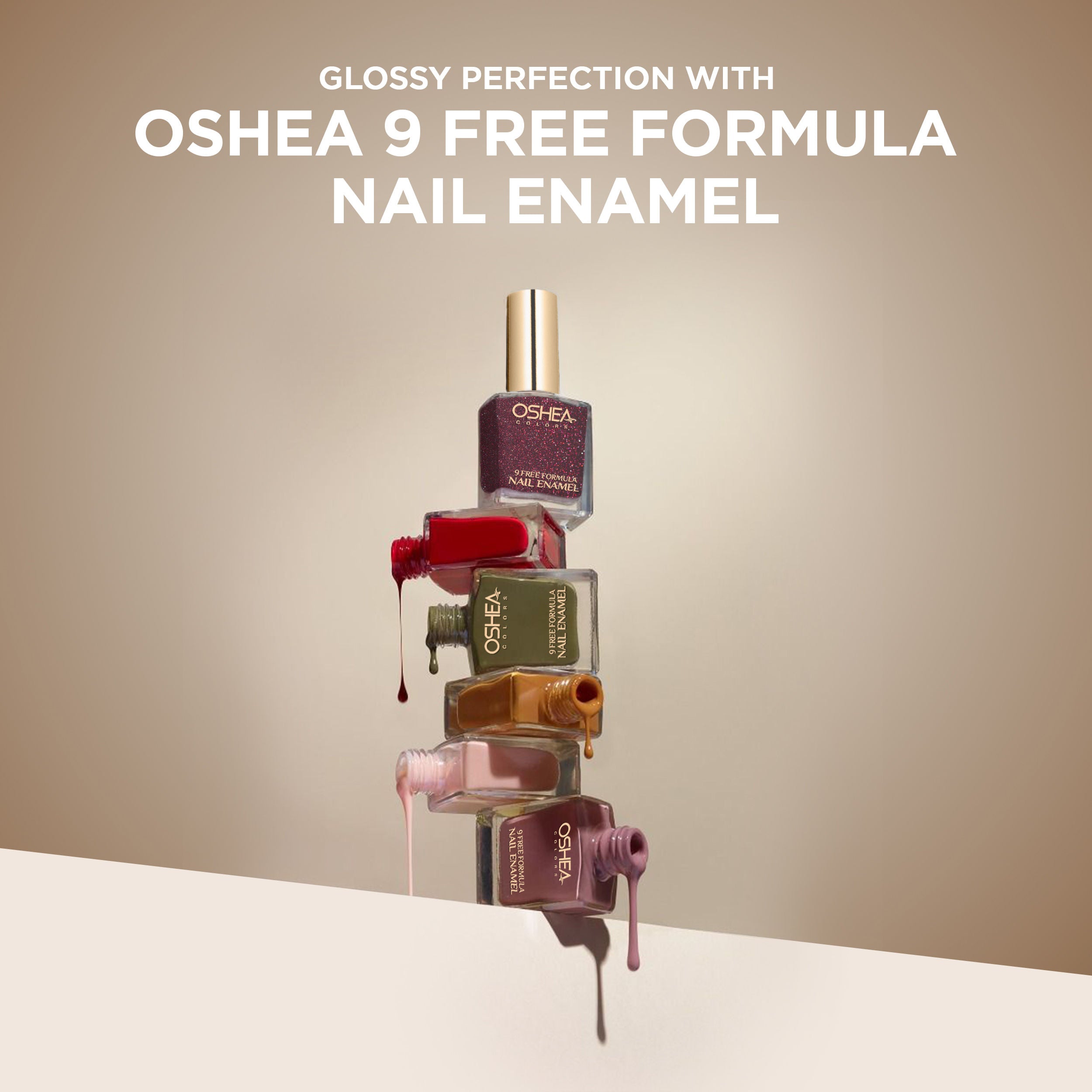 Colors Glossy & Chip Resistant Nail Polish Long Lasting Nail Enamel