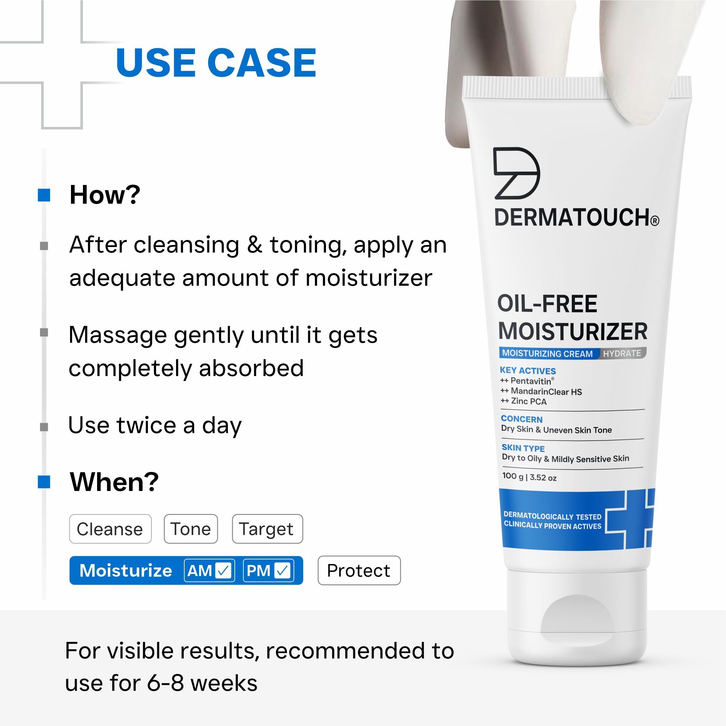 Oil-Free Moisturiser Lightweight Hydration & Non-Greasy Daily Moisture Care