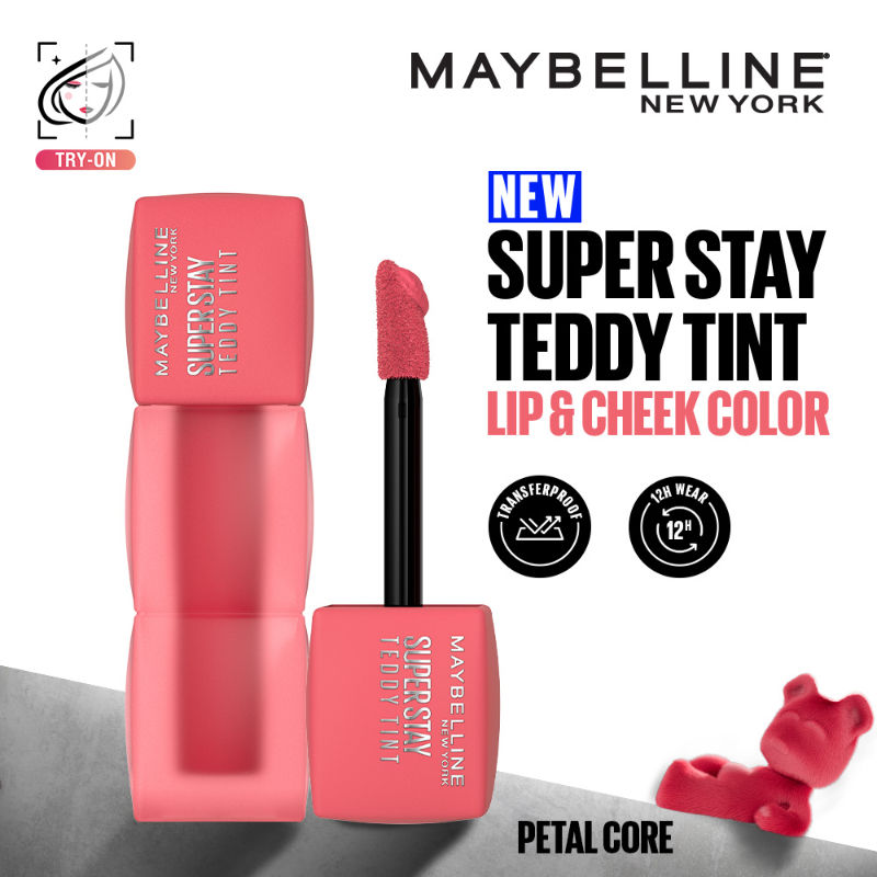 Superstay Teddy Tint - Lip And Cheek Color - Petal Core