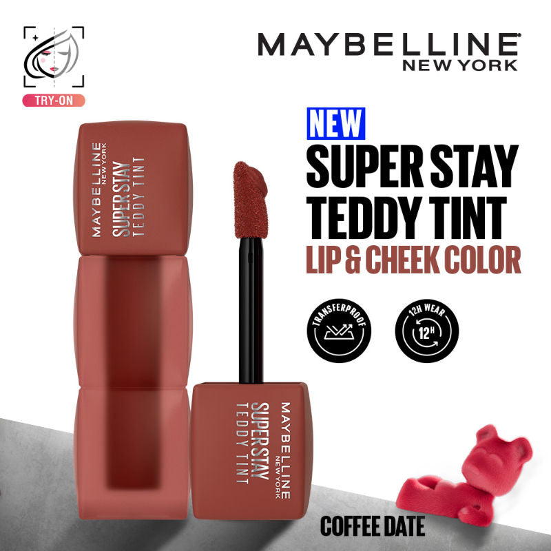 Superstay Teddy Tint - Lip And Cheek Color - Coffee Date