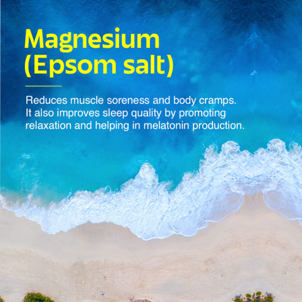 Cooling Shower Gel With Magnesium For Hydrating Skin, Body Wash For Men And Women