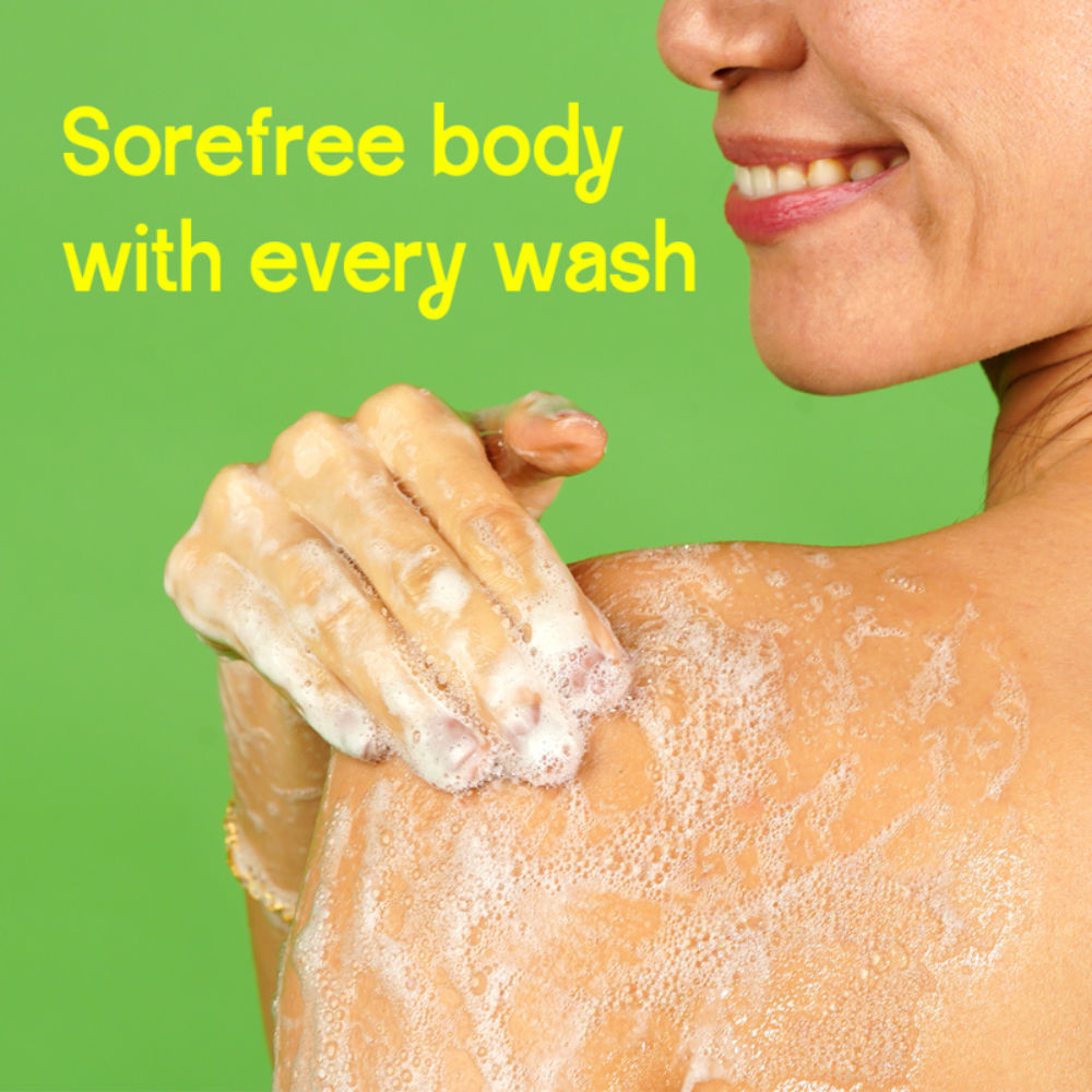 Cooling Shower Gel With Magnesium For Hydrating Skin, Body Wash For Men And Women