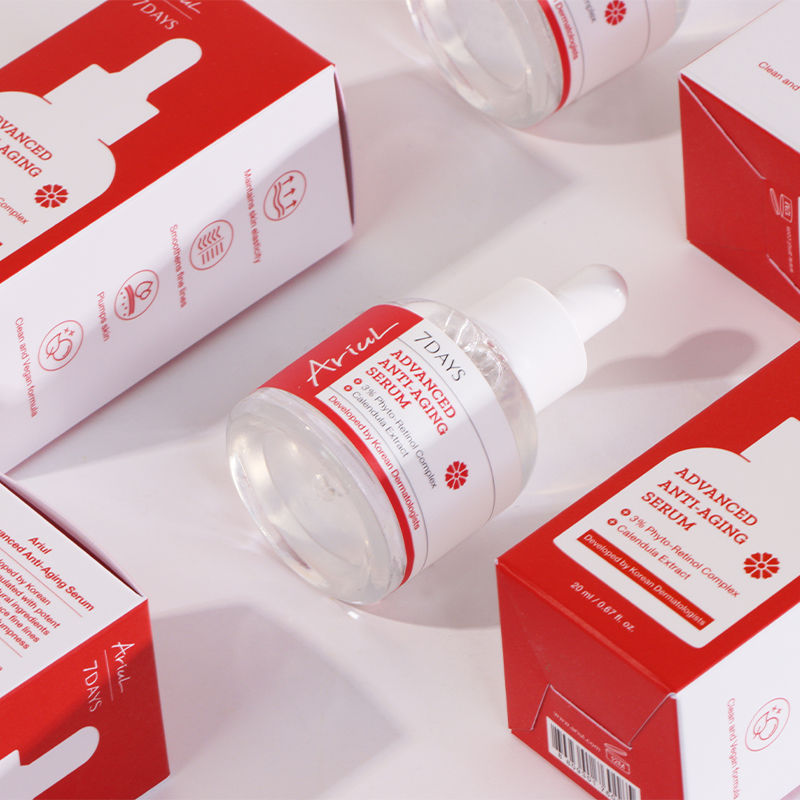 7Days Advanced Anti-Aging Serum, Phyto-Retinol Korean Serum to Smooth & Firm Skin