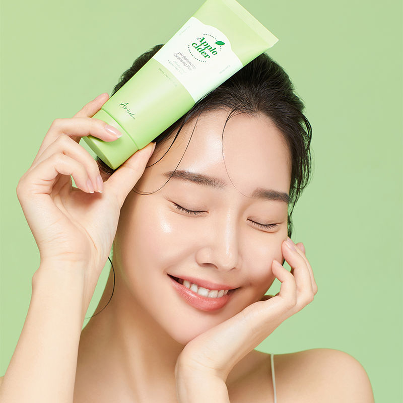 Apple Cider PH Balancing Cleansing Foam Korean Gentle Cleanser
