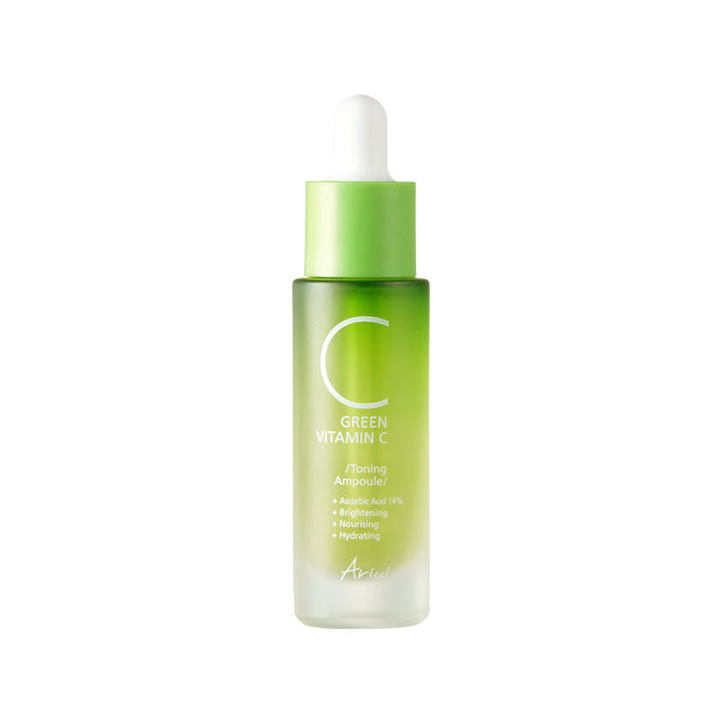 Green Vitamin C Toning Ampoule Korean Brightening Serum