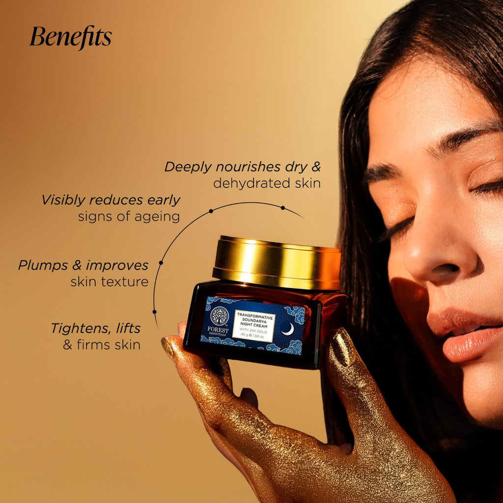 Transformative Soundarya Night Cream with 24K Gold