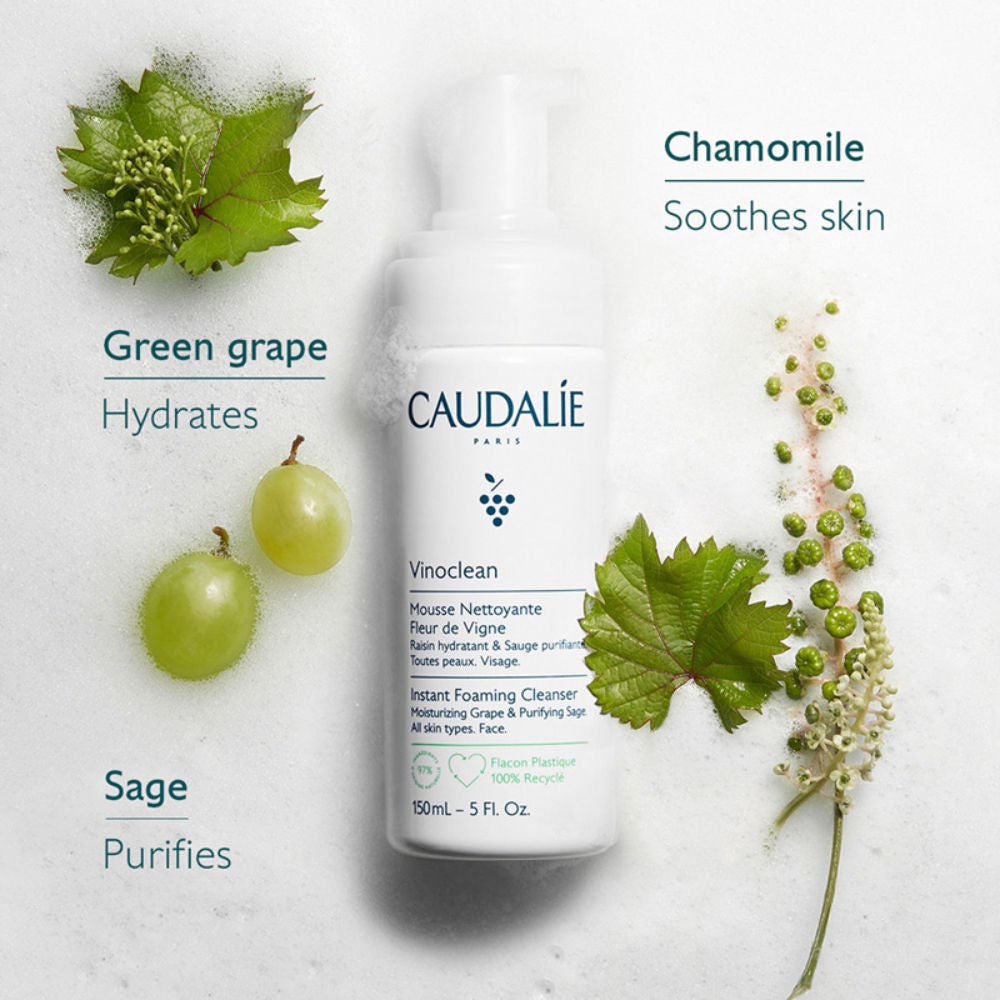 Vinoclean Instant Foaming Cleanser (Face Wash)