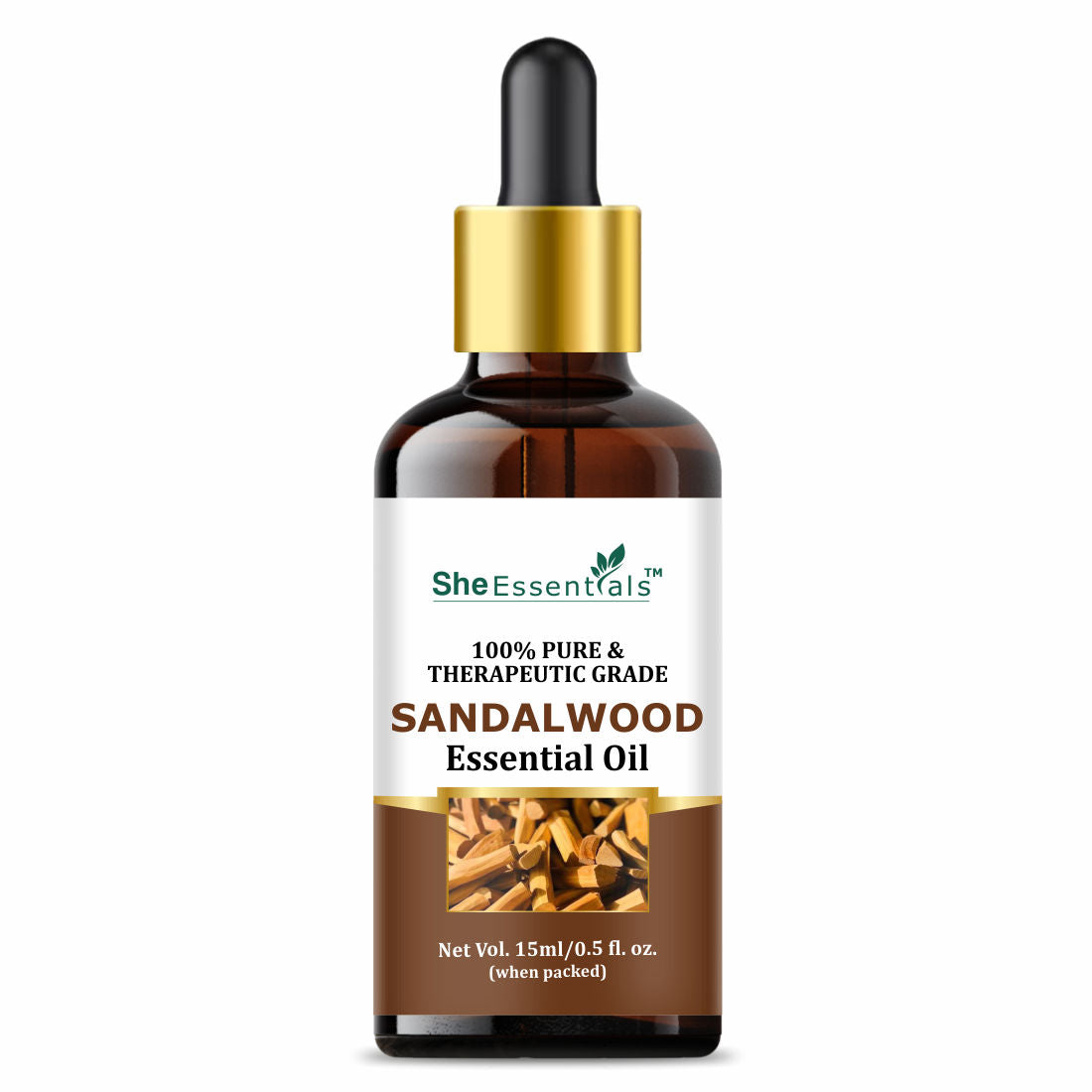 Natural Sandalwood Essential Oil For Revitalizes Mind & Soul