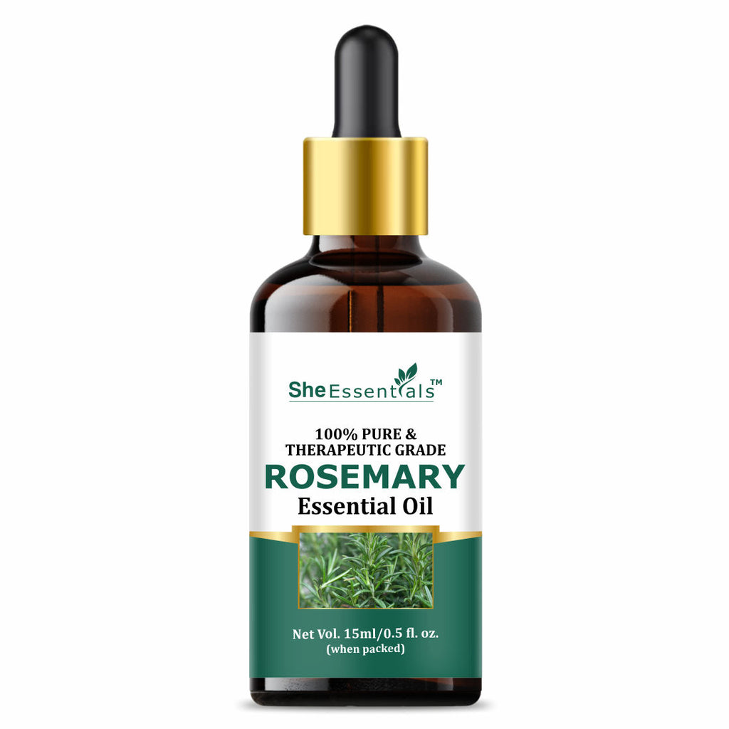 Rosemary Essential Oil For Hair Growth & Longer Hair - 100% Pure & Natural