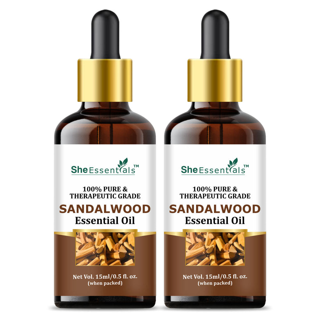 Natural Sandalwood Essential Oil For Revitalizes Mind & Soul
